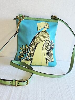 Rare VTG Coach x Bonnie Cashin Nova Print Crossbody Swingpack Bag 42605 - EUC